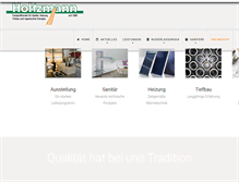 Tablet Screenshot of holtzmann.net